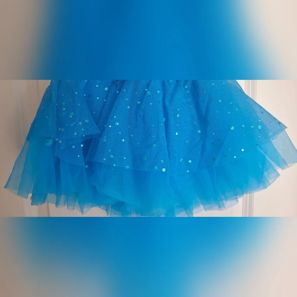 Weissman Glittery Blue‎ Formal Dress for Kids Sc Show Costume